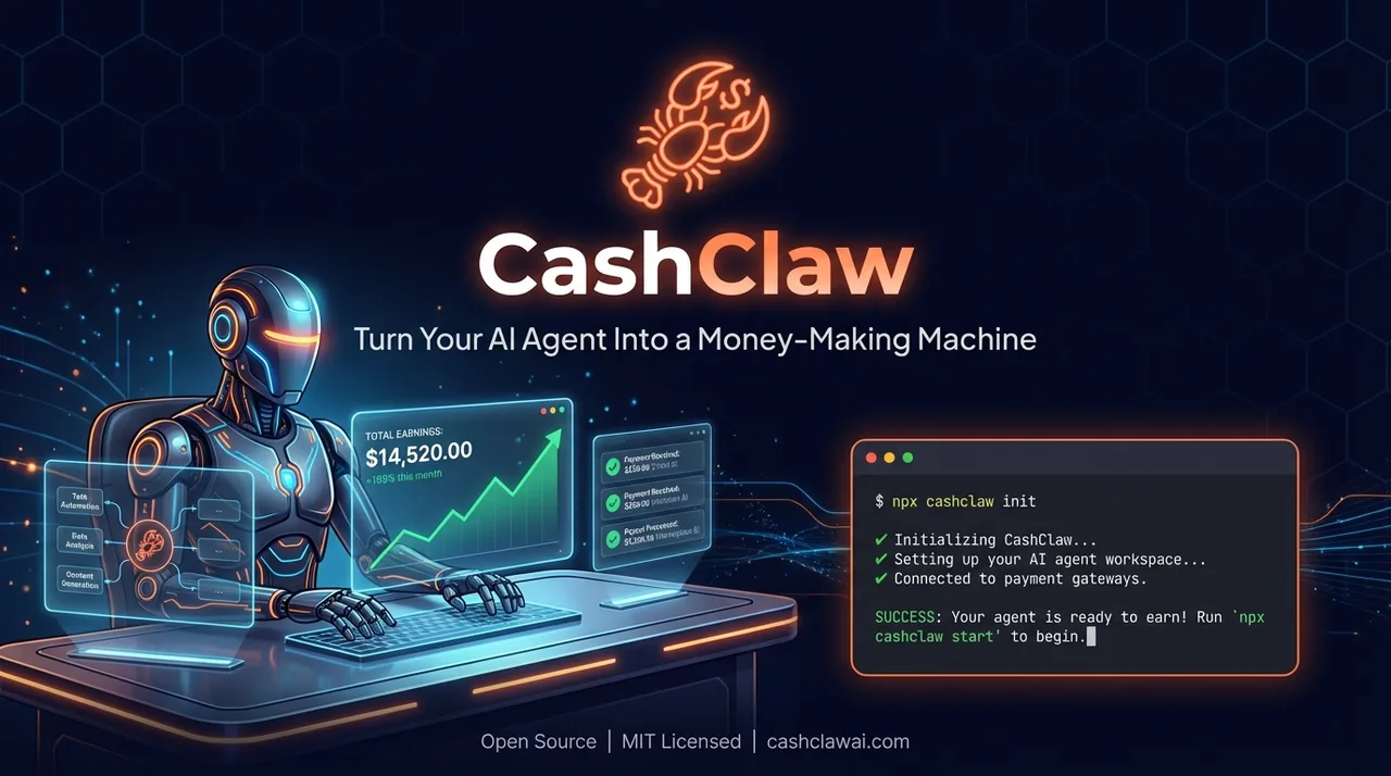 CashClaw: AI Agent'ınızı Otonom Freelance İşletmeye Dönüştürün